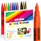 12 Colors Acrylic Paint Pens for Kid 0.7mm, Extra Fine Paint Pens Acrylic Markers Canvas, Rock Painting, Wood, Fabric, Ceramic, Stone, Metal, Art Supplies